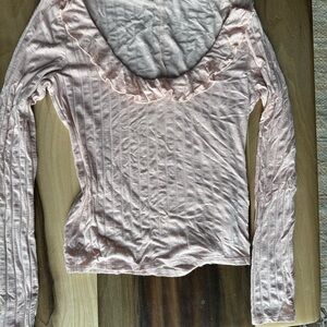 Free People Blush Long Sleeve Top
